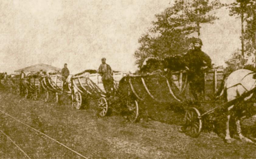 Узкоколейная железная дорога Комсомольского транспортного управления - исторические фотографии