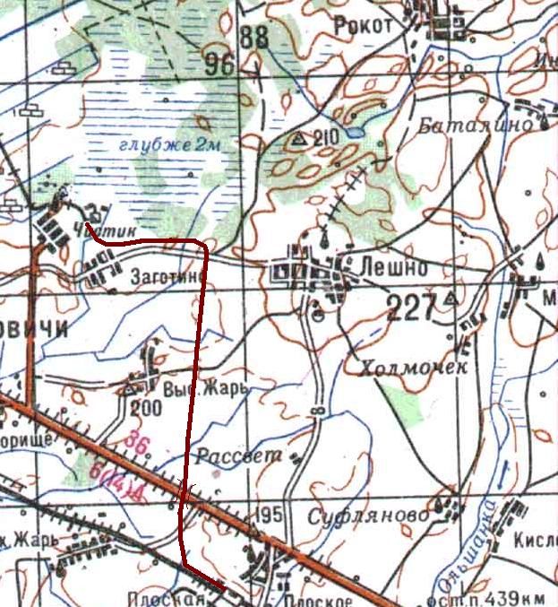 Железнодорожная линия Плоская — Чистик