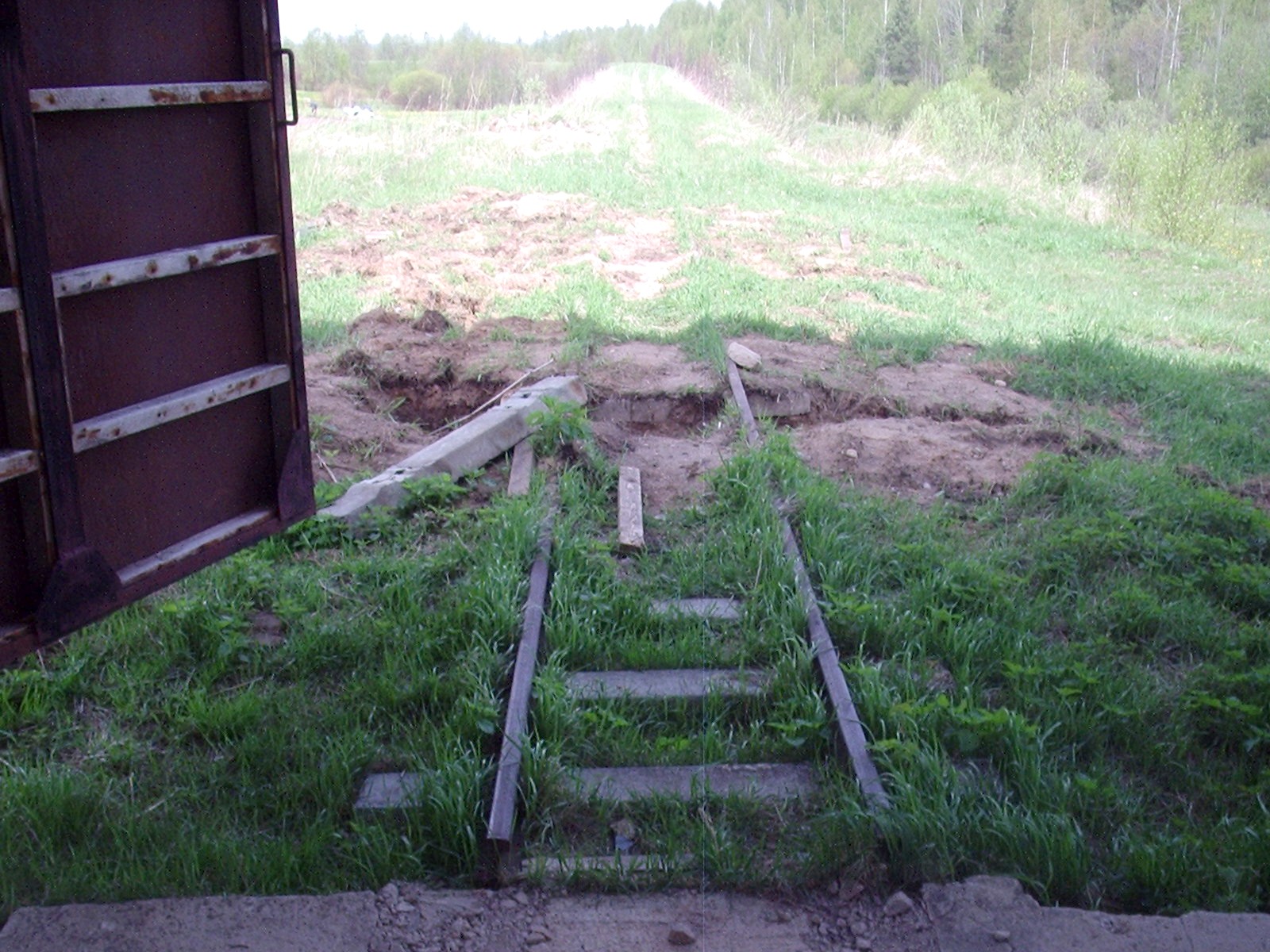 Узкоколейная железная дорога  торфопредприятия «Чистик»  —  фотографии, сделанные в 2007 году (часть 5)