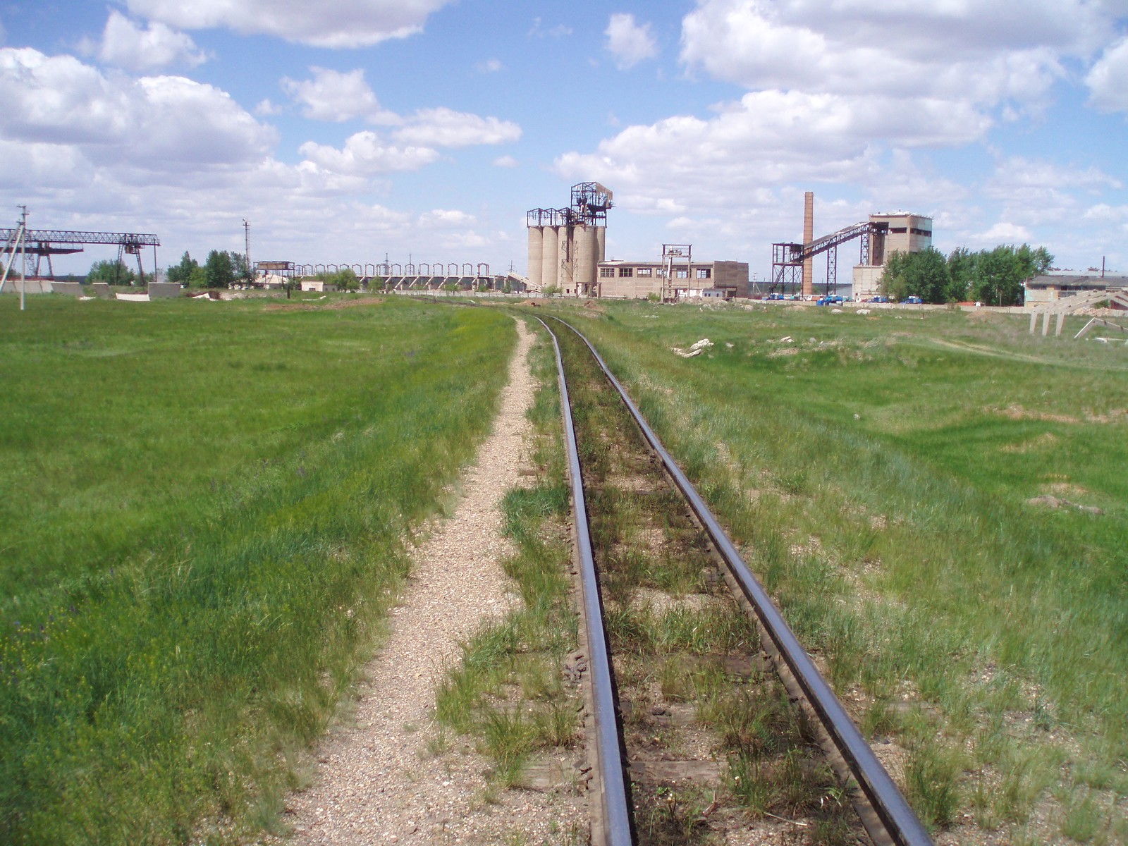 Узкоколейная железная дорога Атбасар — Шантобе — фотографии, сделанные в 2007 году (часть 1)