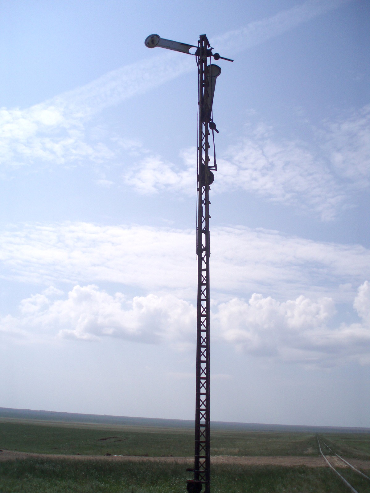 Узкоколейная железная дорога Атбасар  —  Шантобе  —  фотографии, сделанные в 2007 году (часть 21)