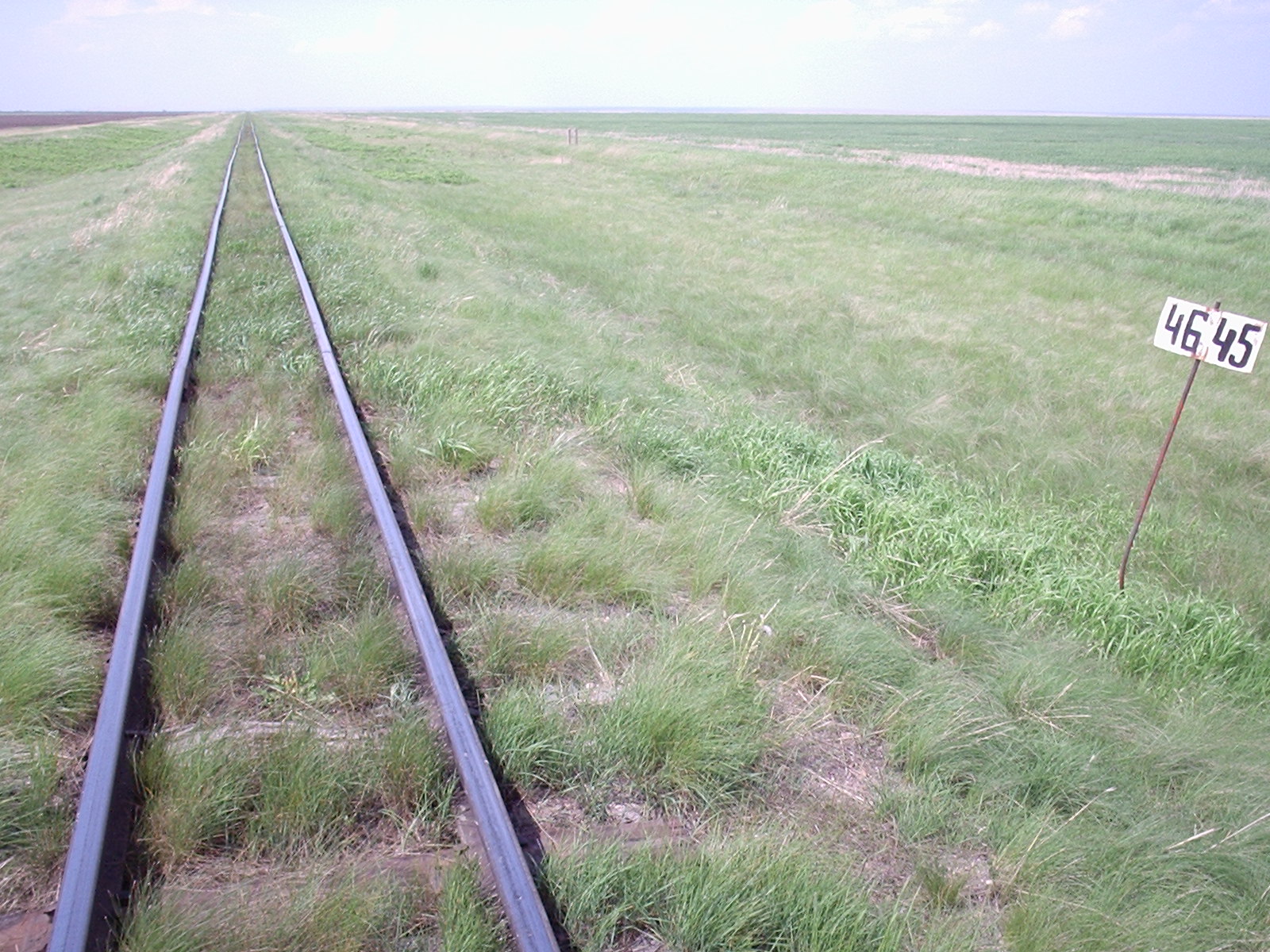 Узкоколейная железная дорога Атбасар  —  Шантобе  —  фотографии, сделанные в 2007 году (часть 24)