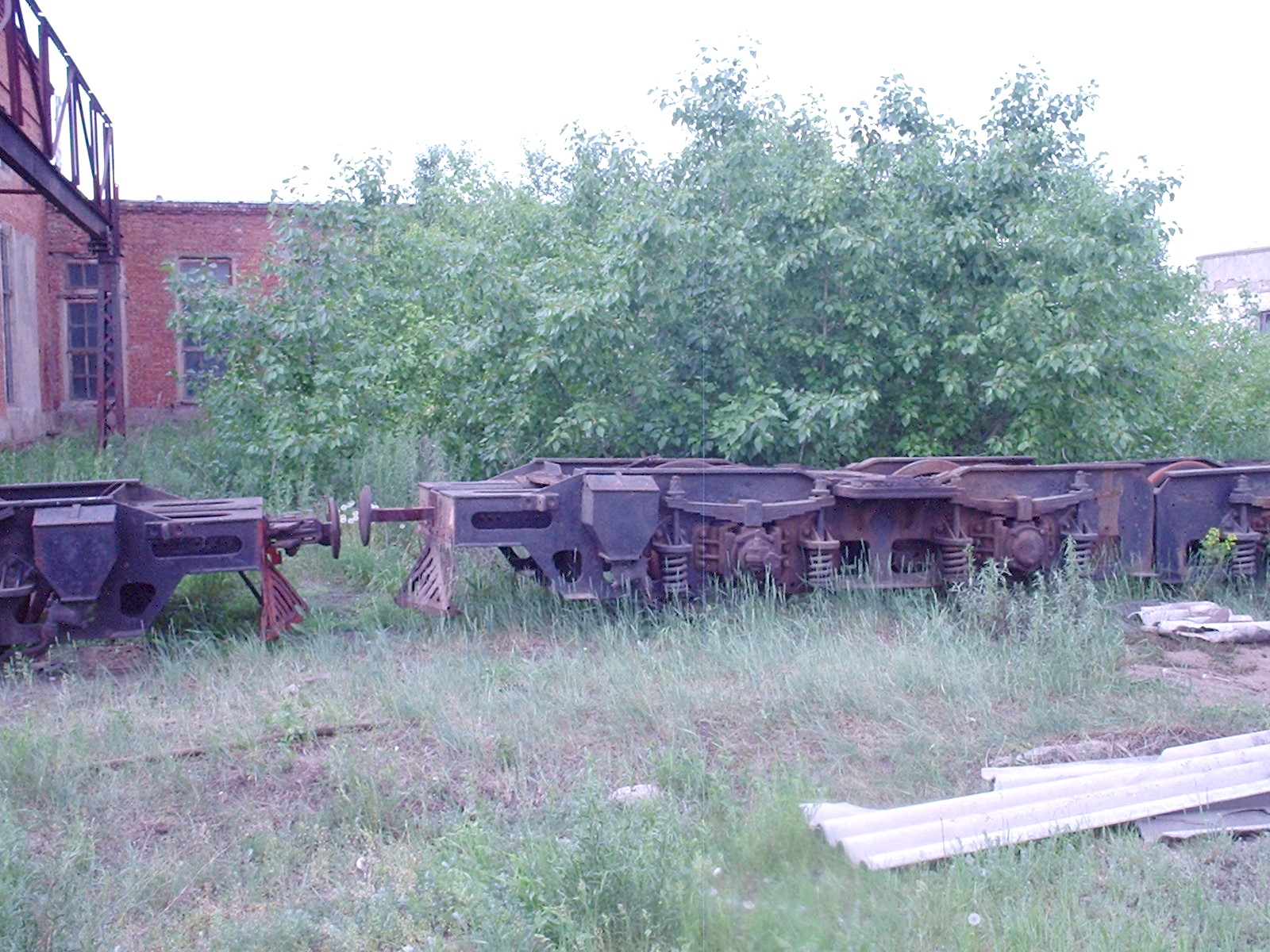 Узкоколейная железная дорога Атбасар  —  Шантобе  —  фотографии, сделанные в 2007 году (часть 41)