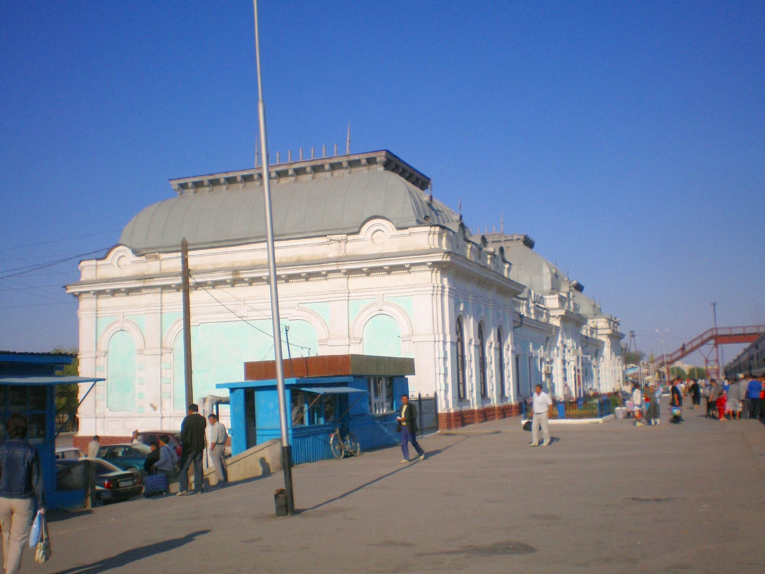 Отдельные фотографии объектов железнодорожного транспорта на территории Кызыл-Ординской области