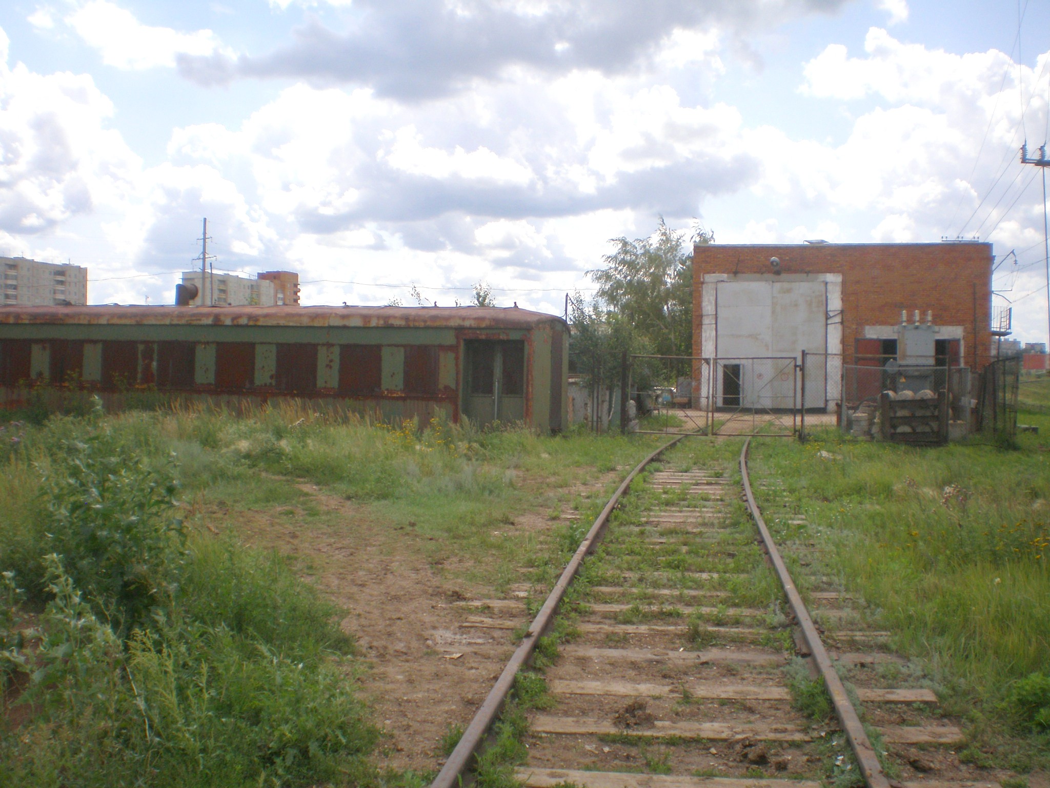 Железнодорожная линия УЖДТ Степногорского горно-химического комбината  —  фотографии, сделанные в 2009 году (часть 4)