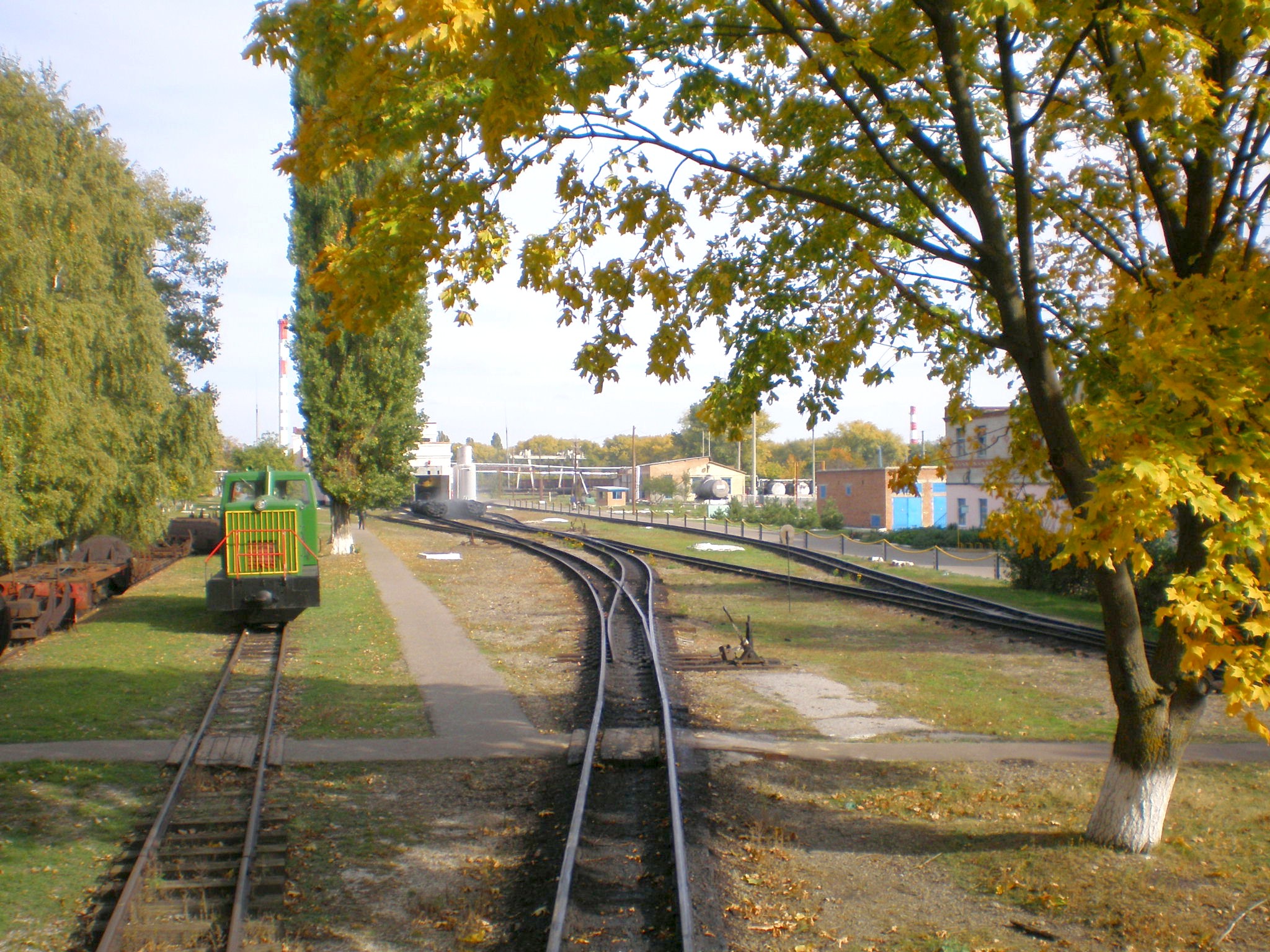 Узкоколейная железная дорога Тихорецкого шпалопропиточного завода  — фотографии, сделанные в 2007 году (часть 4)