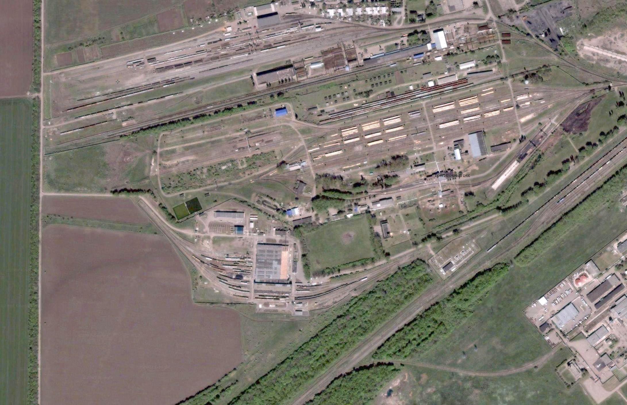 Узкоколейная железная дорога Тихорецкого шпалопропиточного завода  — схемы линий