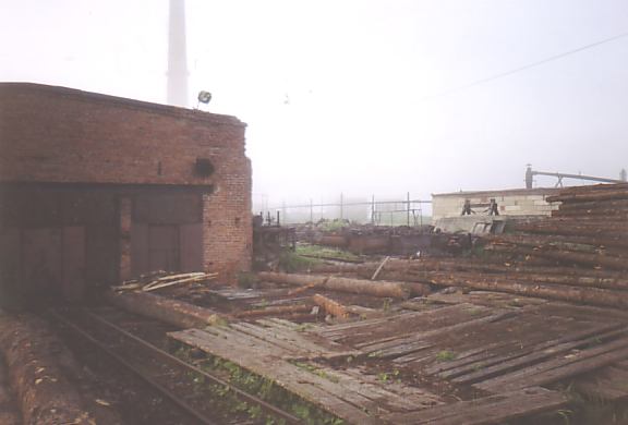 Узкоколейная железная дорога на шахте «Бельковская»