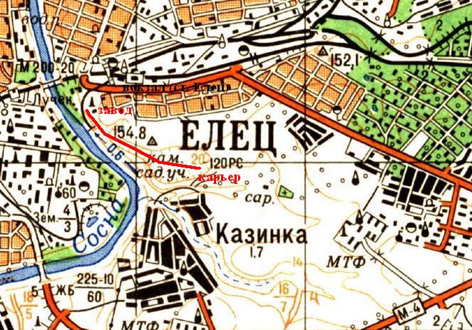 Узкоколейная железная дорога Елецкого известкового завода