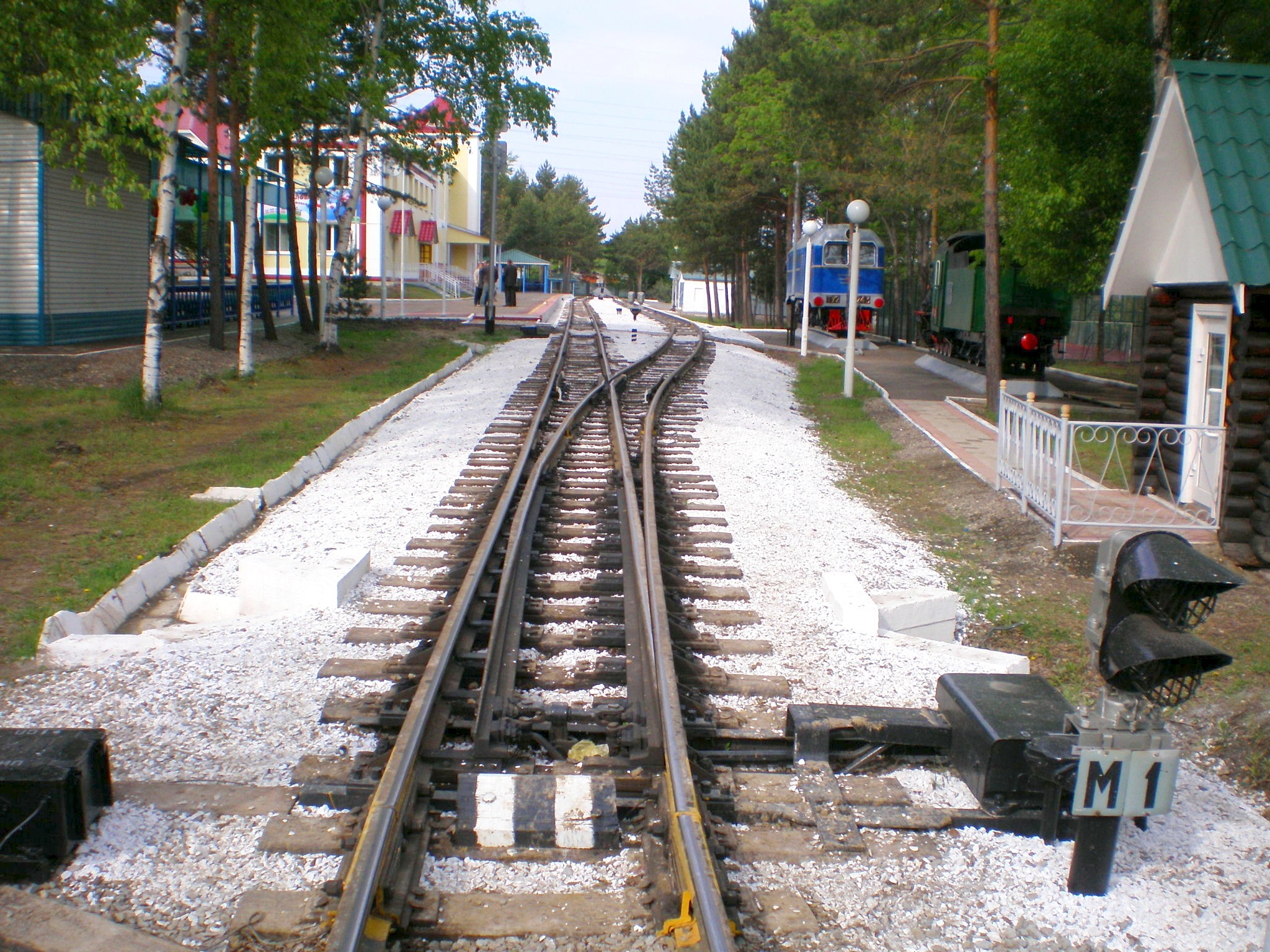 Малая Дальневосточная детская железная дорога  —  фотографии, сделанные в 2008 году (часть 2)