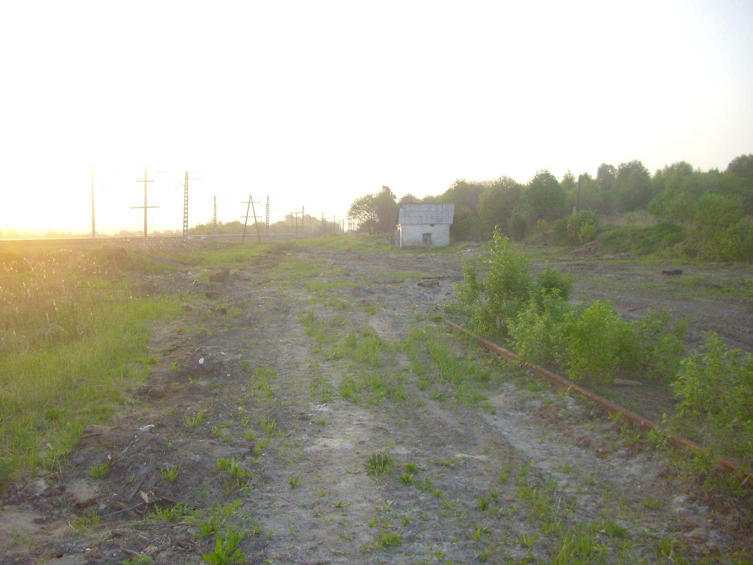 Узкоколейная железная дорога Никольского стекольного завода 
  —  фотографии, сделанные в 2010 году (часть 1)