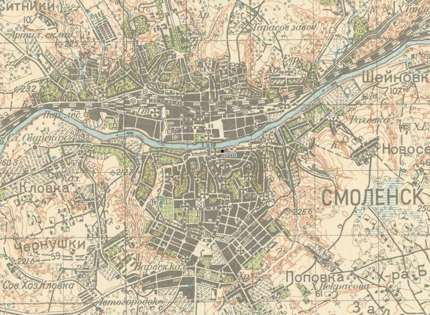 Смоленский трамвай  — схемы ЛИНИЙ