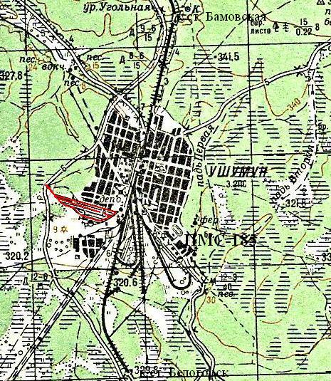 Узкоколейная железная дорога Ушумунского шпалопропиточного завода