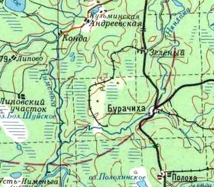 Узкоколейная железная дорога лесопункта  Зелёный