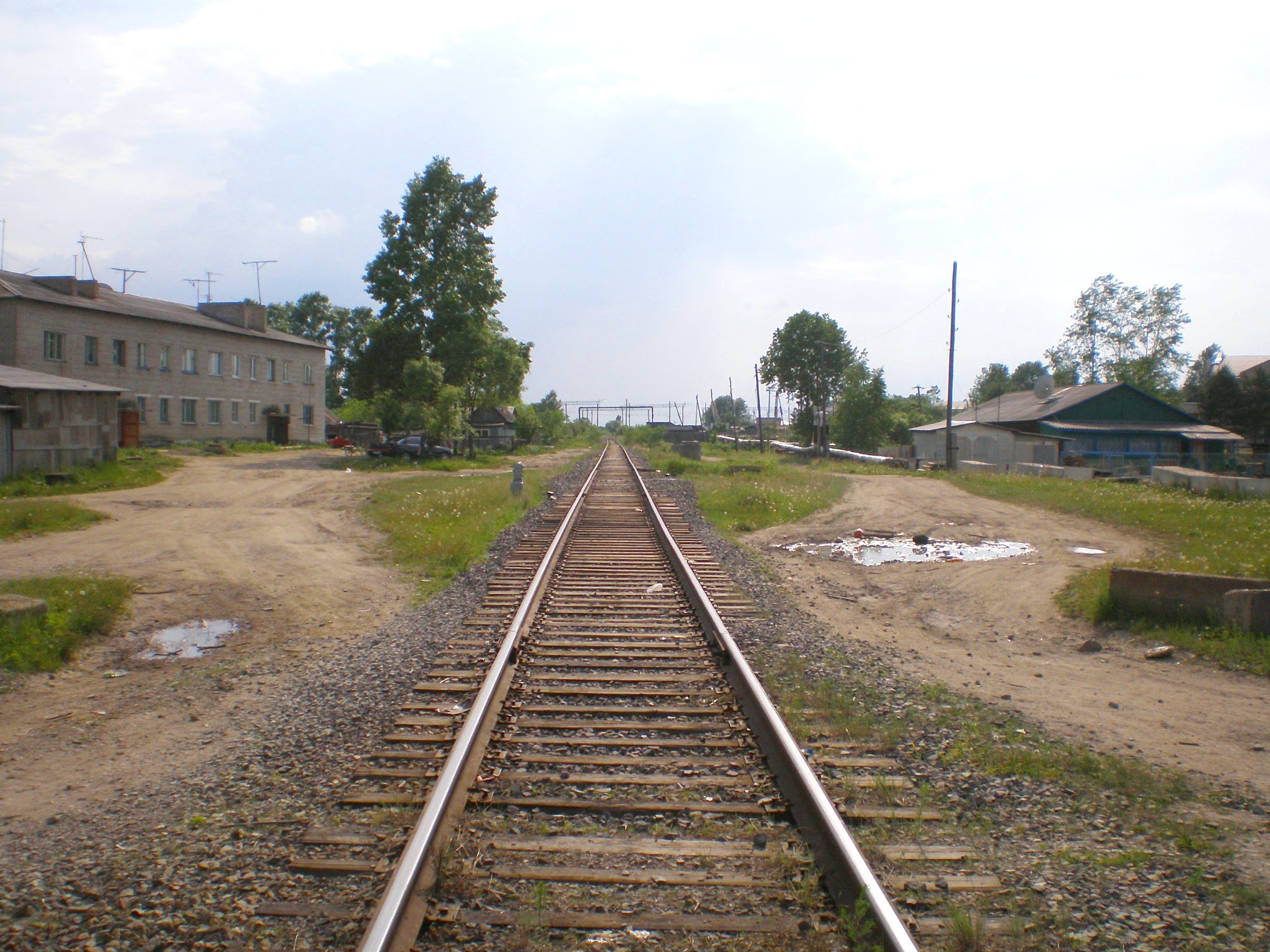 Отдельные фотографии объектов железнодорожного транспорта на территории Еврейской автономной области