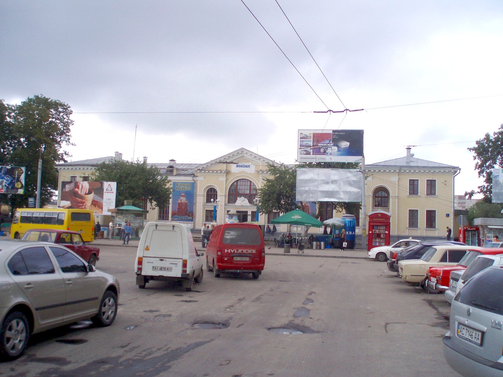Отдельные фотографии объектов железнодорожного транспорта на территории Волынской области