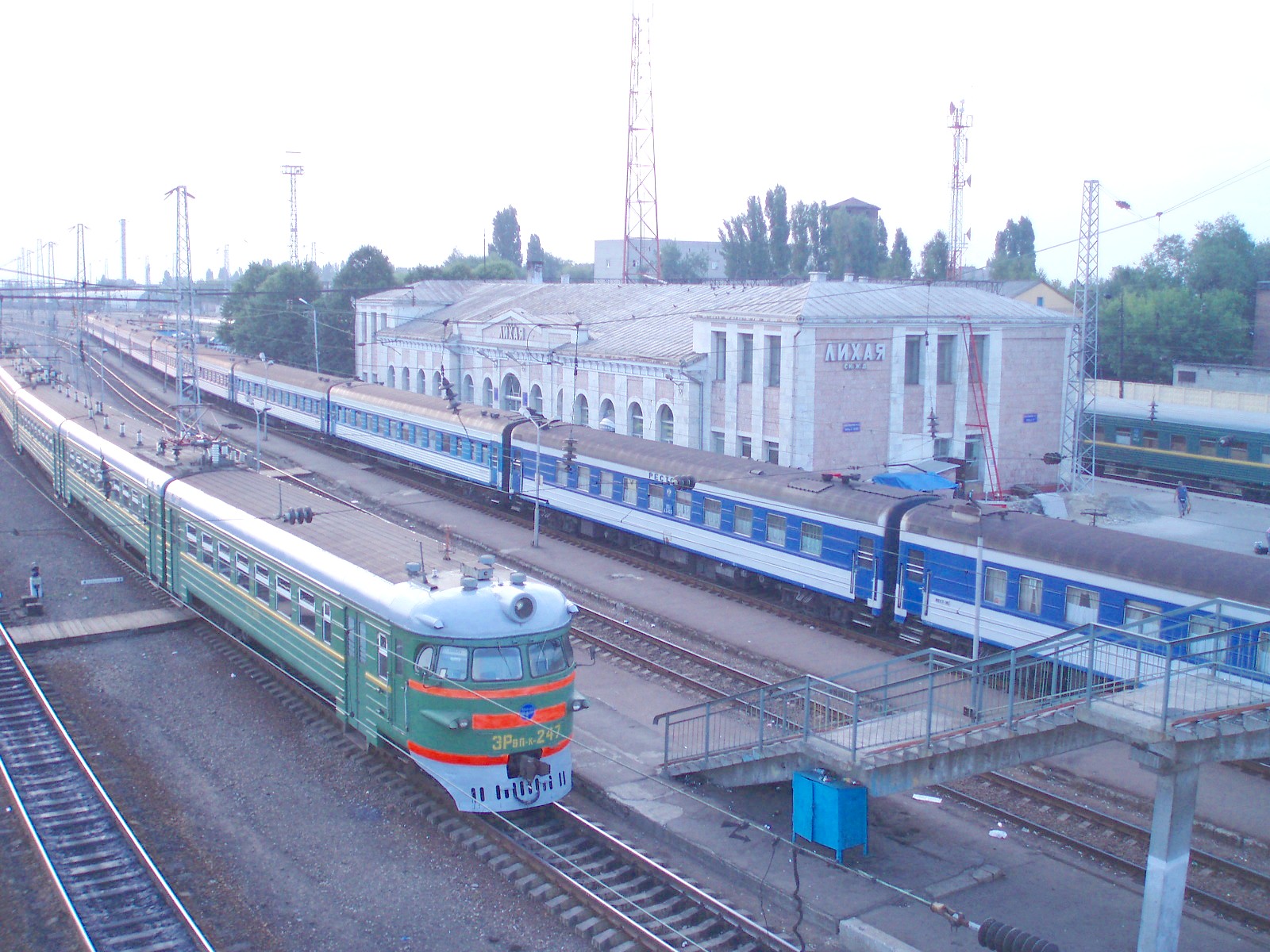 Отдельные фотографии объектов железнодорожного транспорта на территории Ростовской области