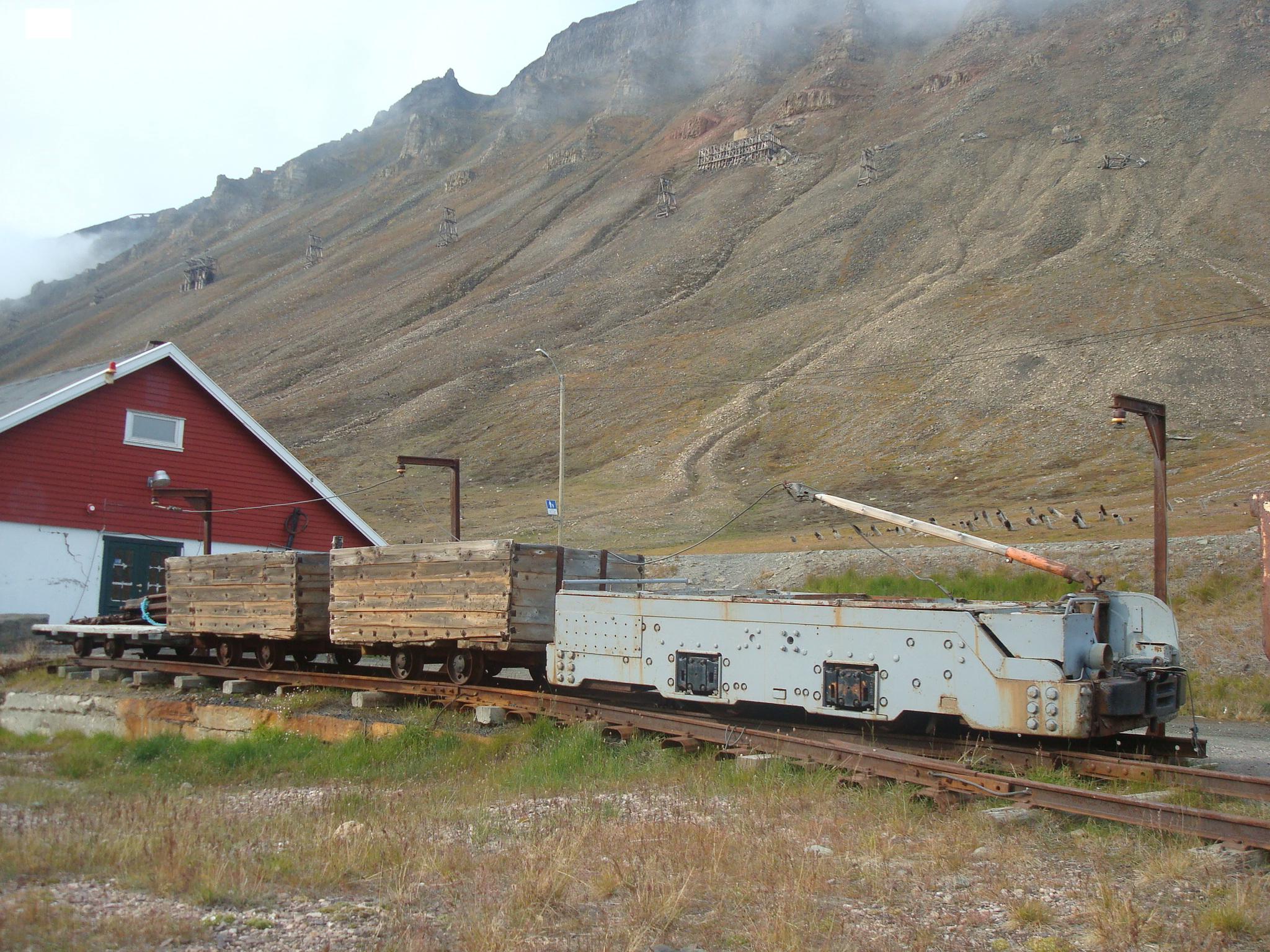 Узкоколейные  железные дороги Шпицбергена