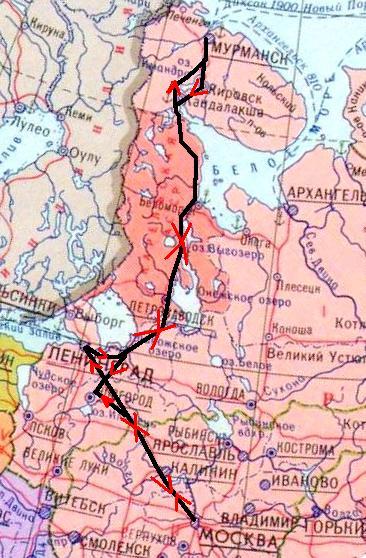 Поездка в Мурманск, 1997 год