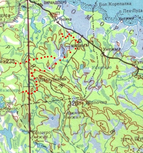 Узкоколейные железные дороги республики Карелия